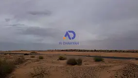 Two industrial plots for sale in Al Qasimia Industrial Project, each plot measuring 12,000 square fe