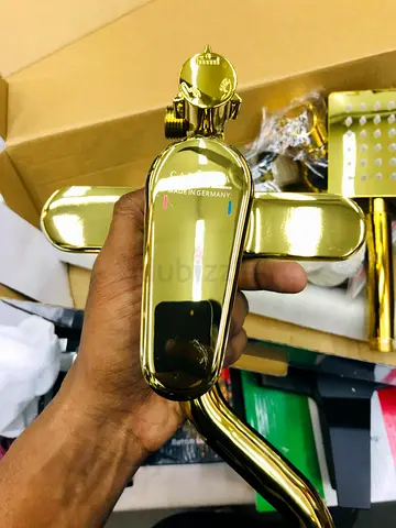 Gold Bathroom Sink shawer good made in  Germany 3 year guarantee if you need inbox me