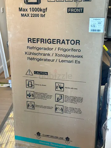 Hisense Brand New fridge with extended warranty