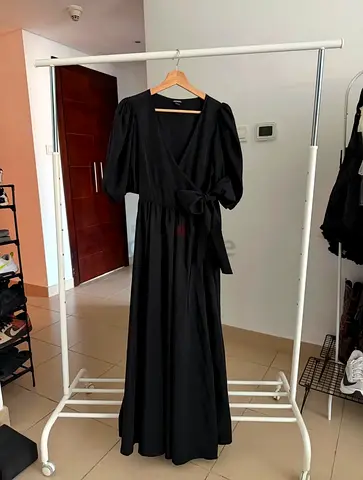 Monki Wrap Maxi Dress - EU 38