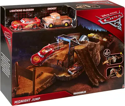 Pixar Cars 3 Midnight Jump Track Set