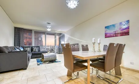 Luxury 2BR in Al Fattan Marine Towers | Low Floor | Fully Equipped Kitchen