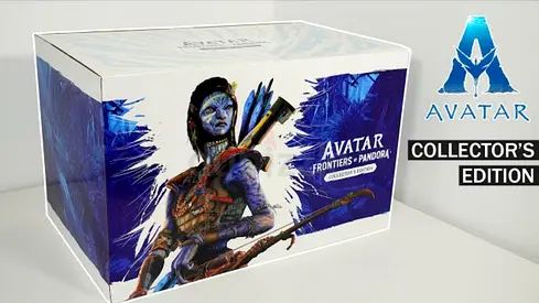 (LIMITED TIME OFFER, HALF PRICE FOR AED 600) Avatar Frontiers of Pandora Collector Edition PS5 (NEW)