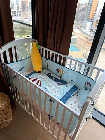 Baby Crib (White) – Never Used