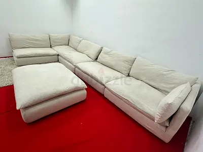 Almost brand new cratebarrel modular sofa