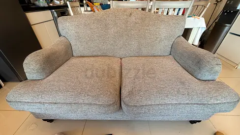 Urgent sale sofa set 3+2 Seater Grey Fabric home center