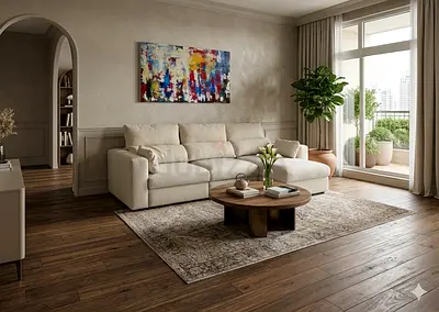 Ikea eskilstuna L shape sofa under storage