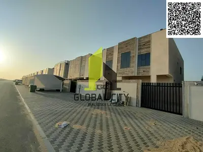 فيلا كبيرة الحجم بست غرف نوم متاحة للبيع في الزاهية، مساحة الأرض الإجمالية 3229 قدم مربع، مساحة البناء الإجمالية 4200 قدم مربع، الفيلا جاهزة للسكن، ال