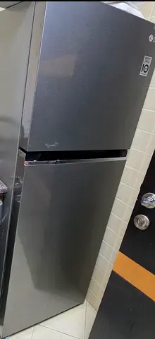 LG 2-door stainless steel refrigerator (working condition)