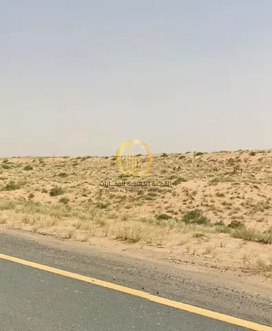 Corner plot for sale in Al Sajaa Industrial Area. Freehold ownership for all Arab nationalities. 99% for foreigners. Area: 11,302 sq ft