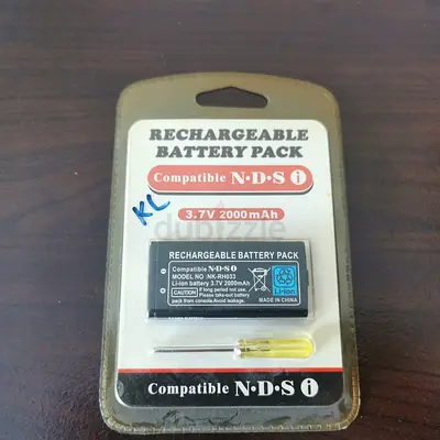 Rechargeable Battery Pack for Nintendo DSi/NDS - 3.7V 2000mAh (Compatible)