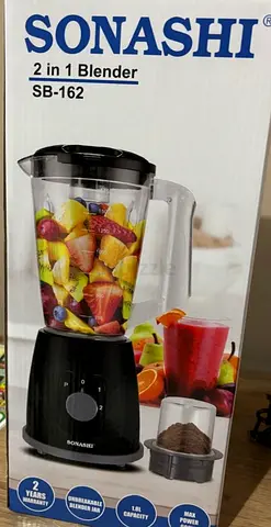 Sonashi SB-162 2-in-1 Blender - Used, Works Fine
