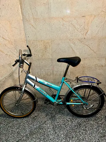 Rocky kids bike small 20-inch frame, used, with rear rack