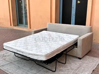 Pull out sofa bed with mattress