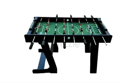 Small Size Foosball Table with Folding Legs - Compact Baby Foot Soccer Table