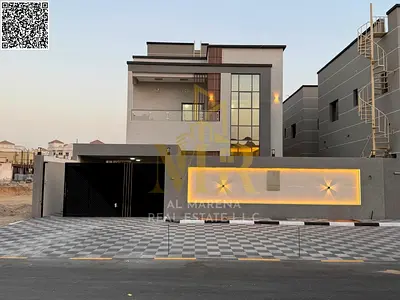فيلا طابقين وروف بسعرشامل مكيفات  في أرقي مناطق عجمان تملك حر لجميع الجنسيات