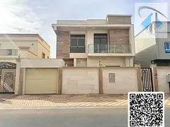 Villa for rent in Al Zahia, Ajman 5 master bedrooms Living room and majlis Maid's room Price: AE