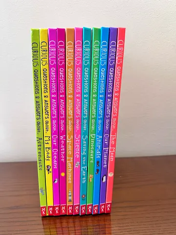 Set of Curious Questions  Answers About... Childrens Books (11 paperback volumes)