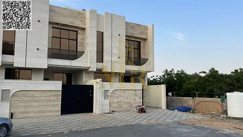 فيلا بسعر شامل رسوم التسجيل والتمليك على الشارع الرئيسي جاهزة للسكن في أرقي مناطق عجمان تملك حر لجميع الجنسيات بدون دفعة مقدمة..