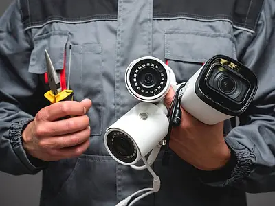 Hikvision CCTV camera installation in Dubai