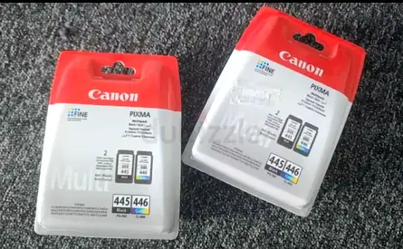 Brand New Canon PG-445 / CL-446 Ink Cartridges (Sealed) - 2 Packs