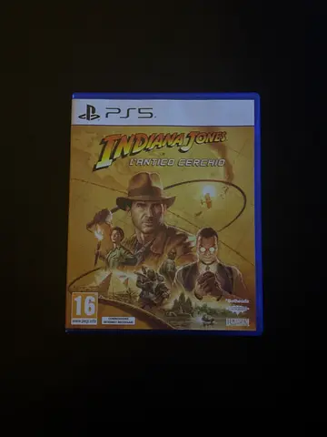 Indiana Jones and the Great Circle (PS5) - Like New ,hard to find ,high demand game ,physical copy