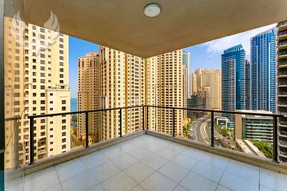 Partial Marina View | Upgraded | Huge Balcony
