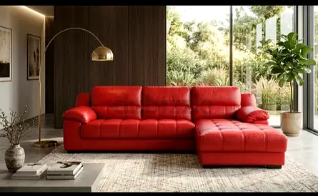 Leather Sofa  L Shap for sell
