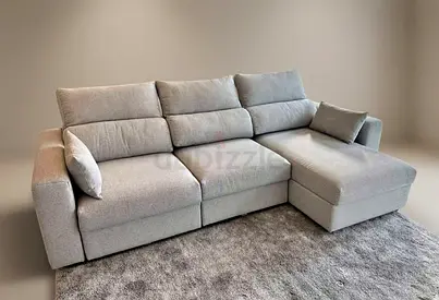 IKEA Esklstuna L Shape Sofa Bed Gray Excellent Condition