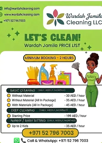 Professional Cleaning services Avaiable