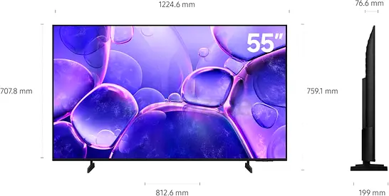 Samsung 55 Inch Crystal UHD TV, 4K,  Brand New Sold On Amazon Product Link - https://amzn.to/4dKegtk