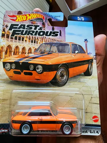 Hotwheels Alpha Romeo Giulia Fast and Furious 1/64 Diecast