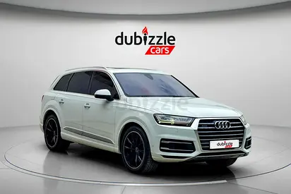 AED 1862/month | 2016 Audi Q7  | GCC Specs | Ref#450047