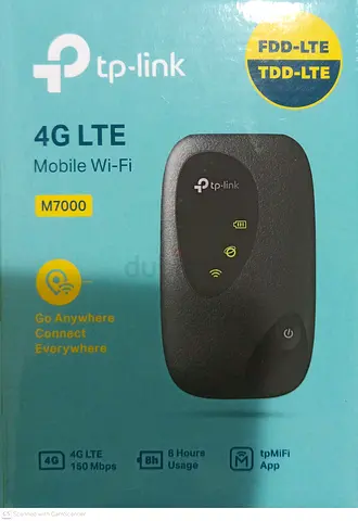 TP-Link M7000 4G LTE Mobile Wi-Fi MiFi Router - Unlocked