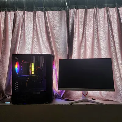 Gaming PC with RTX 3050 +  180 FPS MONITOR