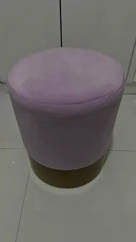 ⚠️Elegant Lavender Velvet Ottoman for sale