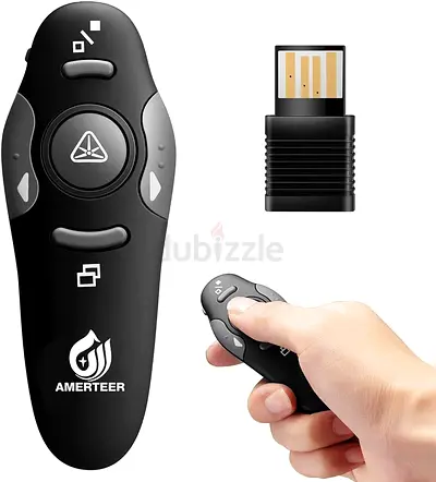 Wireless USB PowerPoint Ppt Presenter Remote Laser