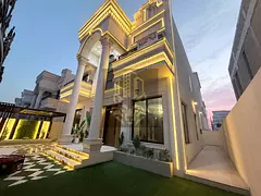 Luxury Classic Villa | 6 Master Bedrooms | Park View | Stone Facade | Heliopolis 2 – AED 2,250,000