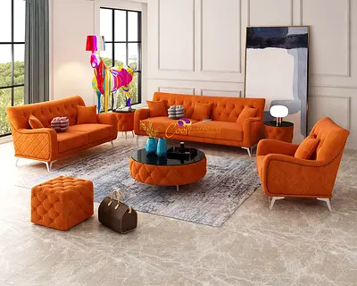 Stylish Living Room Sofa 🏠 غرفة معيشة