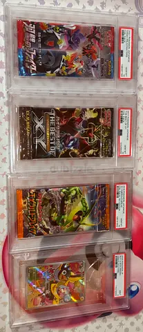 Collection of Vintage Pokémon Trading Packs - All Graded