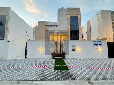 فيلا فاخره 4 غرف بالزاهيه عجمان شامله رسوم التسجيل و التملك الحر