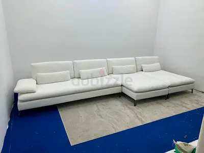 Like new condition rochebobois lshape sofa