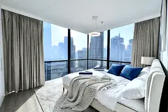 Luxury Furnished 2BR | Vacant | Full lake view