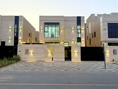 Villa for sale in Ajman, Al Zahia area, including registration fees. It consists of 4 master bedroom