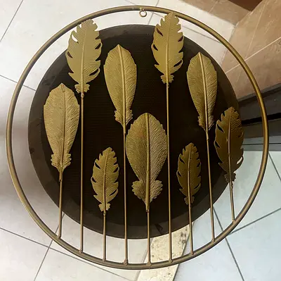 Golden Leaf Wall Hanging