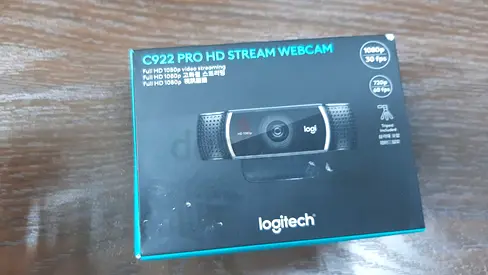 LOGITECH WEBCAM C922 PRO HD BLACK