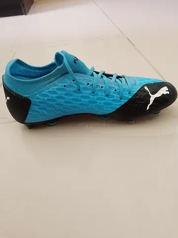 Puma Men’s Blue/Black Football Boots - Size 45 Available