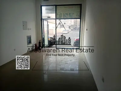 Code 4016 for annual rent a shop in Ajman located in Al Nuaimiya 1 near Al Hikmah School in a strategic position on a main road with high visibility