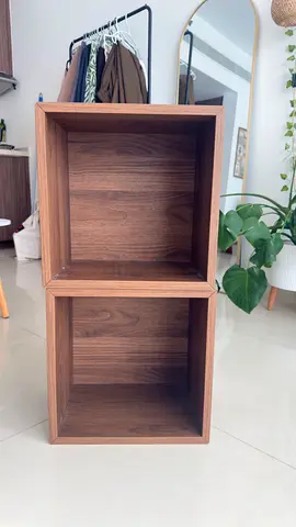 Storage wood brown 35 x 25 x H35cm