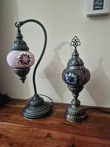 handcrafted mosaic table lamps